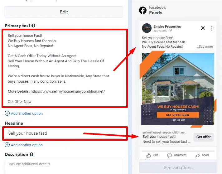 Real Estate facebook ads Imtiaj IHY